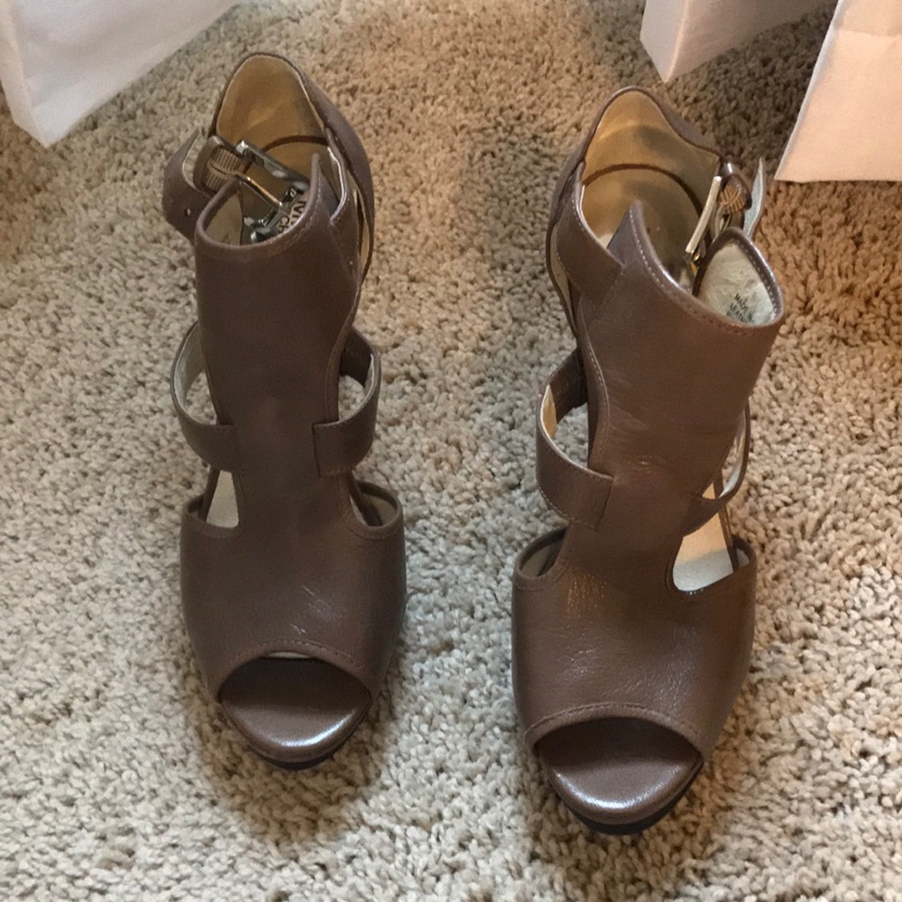MICHAEL Michael Kors Brown Heeled Sandals